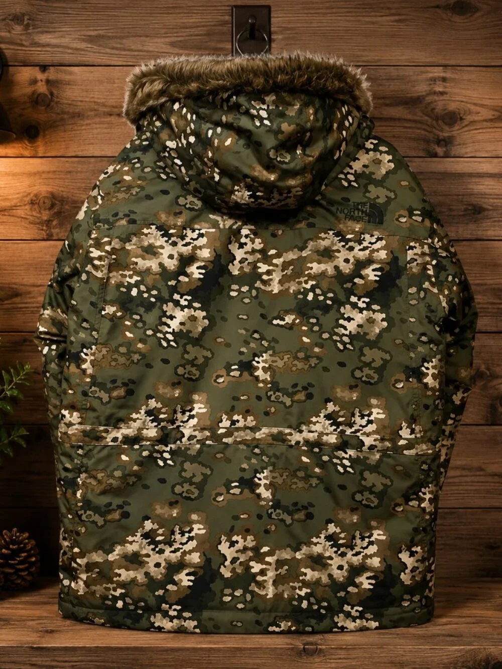 North Face Men's McMurdo Down Parka - XL/Camo NEW! RARE!